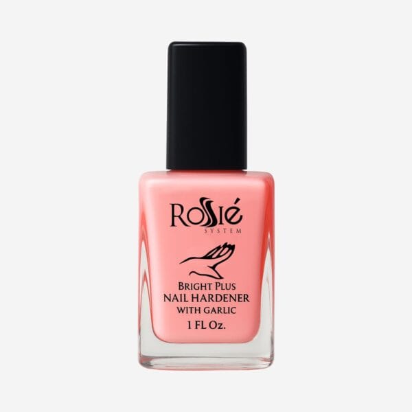 Rossié System Bright Plus Nail Hardener with Garlic 1oz